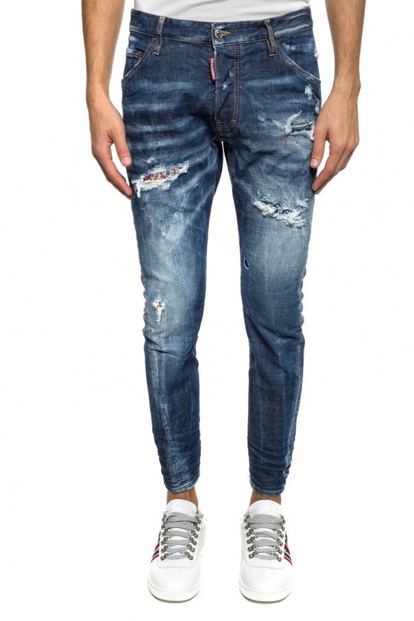 Navy blue 'Classic Kenny Twist Jean' jeans Dsquared2 - Vitkac GB